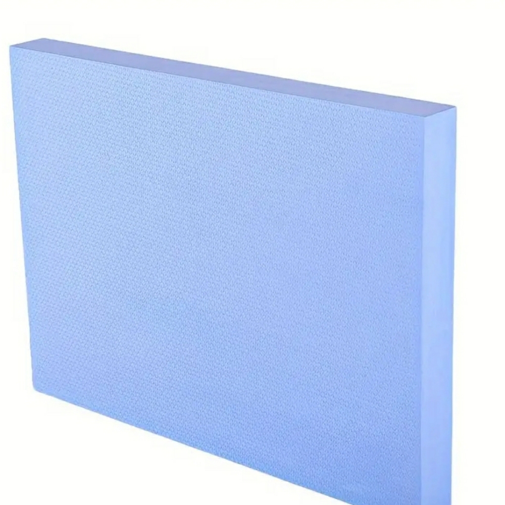 New Yoga And Fitness Blue Non-Slip Cushioned Balance Pad for Knee Support